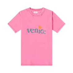 Футболка ERL Venice &apos;Pink&apos;, розовый