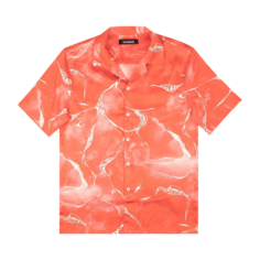Рубашка Nahmias Miracle Tie Dye Silk &apos;Red&apos;, красный