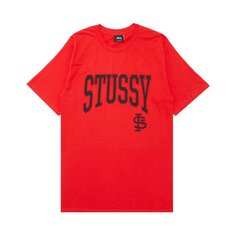 Футболка Stussy IST &apos;Red&apos;, красный
