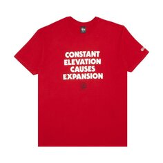 Футболка Stussy Constant Elevation Causes Expansion &apos;Red&apos;, красный