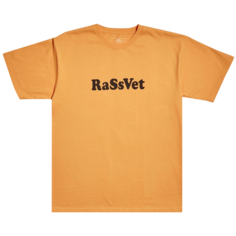 Футболка Rassvet x PACCBET Logo &apos;Orange&apos;, оранжевый Рассвет