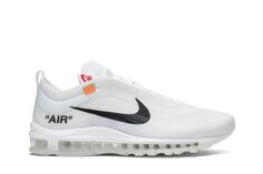 Кроссовки Nike Off-White x Air Max 97 OG &apos;The Ten&apos;, белый