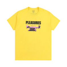 Футболка Pleasures Bed &apos;Yellow&apos;, желтый