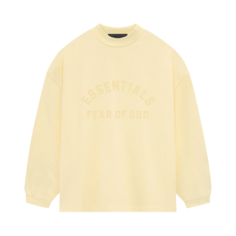 Футболка Fear Of God Essentials Fear of God Essentials Long-Sleeve &apos;Garden Yellow&apos;, желтый