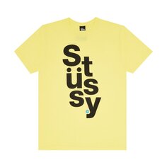 Футболка Stussy Stack &apos;Yellow&apos;, желтый