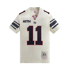 Джерси Kith For The NFL: Giants Mitchell &amp; Ness Phil Simms &apos;Sandrift&apos;, кремовый