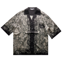 Рубашка Acne Studios Button Up &apos;Black/Ecru&apos;, разноцветный
