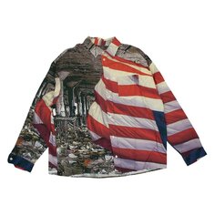 Рубашка Pyer Moss American Flag &apos;Red/Multicolor&apos;, разноцветный