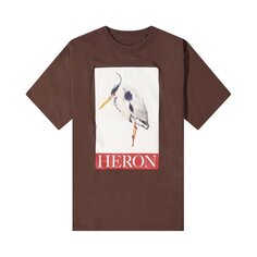 Футболка Heron Preston Heron Painted Short-Sleeve &apos;Brown&apos;, коричневый