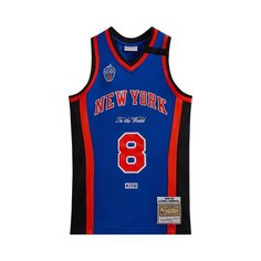 Джерси Kith And Mitchell &amp; Ness For The New York Knicks Latrell Sprewell &apos;Knicks Blue/Knicks Orange&apos;, разноцветный