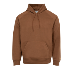 Худи Carhartt WIP Chase &apos;Tamarind/Gold&apos;, коричневый