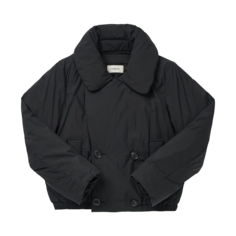 Пальто Lemaire Puffer Caban &apos;Jet Black&apos;, черный