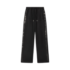 Спортивные брюки Off-White Eyelet Detailed &apos;Black&apos;, черный