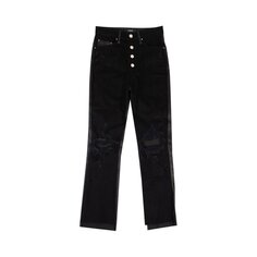 Джинсы Amiri Cropped Flare &apos;Black&apos;, черный