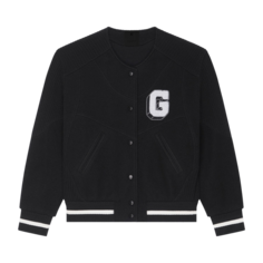 Куртка Givenchy Cutlines Bomber Varsity &apos;Black&apos;, черный