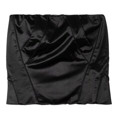 Топ MM6 Maison Margiela Seamed Satin Tube &apos;Black&apos;, черный