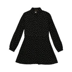 Шорты Saint Laurent Silk Eiffel Tower Printed Dress &apos;Black&apos;, черный