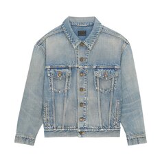 Куртка Saint Laurent Denim &apos;Sunny Sky Blue&apos;, синий