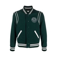 Куртка Sporty &amp; Rich Connecticut Crest Varsity &apos;Forest&apos;, зеленый