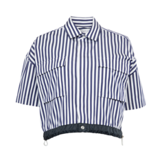Рубашка Sacai Thomas Mason Poplin &apos;Navy Stripe&apos;, синий