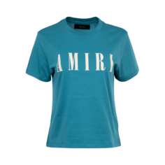 Футболка Amiri Core Logo Slim Fit &apos;Blue&apos;, синий
