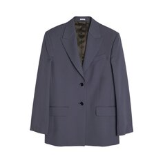 Куртка Acne Studios Regular Fit Suit &apos;Mid Bue&apos;, синий