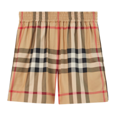 Шорты Burberry Check &apos;Archive Beige&apos;, разноцветный