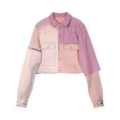 Куртка Rick Owens DRKSHDW Giacca Denim Cropped &apos;Faded Pink&apos;, розовый
