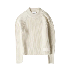 Свитер Ami Label Knit &apos;Ivory&apos;, кремовый