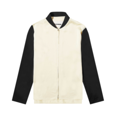 Рубашка Jil Sander Zip Color Block &apos;Champagne&apos;, кремовый