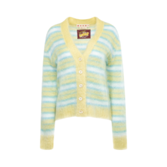 Кардиган Marni Striped &apos;Yellow/Blue&apos;, разноцветный