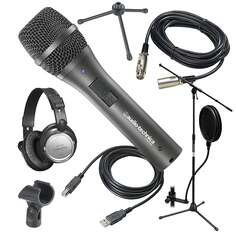 Динамический микрофон Audio-Technica AT2005USB Handheld Cardioid USB/XLR Dynamic Microphone