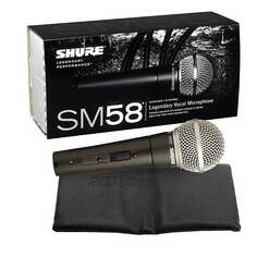 Вокальный микрофон Shure SM58S Handheld Cardioid Dynamic Microphone with On / Off Switch