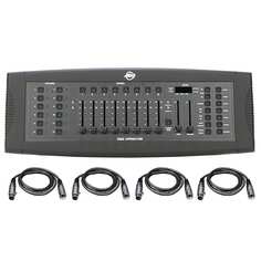 Контроллер освещения Elation American DJ DMX Operator Lighting Controller + Cables Package