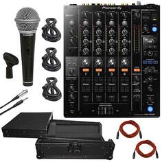 Микшер Pioneer Pioneer DJM-750MK2 4-Channel Pro DJ Mixer w/ Club DNA + Black Travel Flight Case