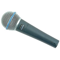 Кардиоидный динамический вокальный микрофон Shure BETA 58A Handheld Supercardioid Dynamic Microphone