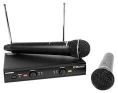 Вокальный микрофон Samson Stage 200 Dual Channel Wireless Handheld Mic System - D Band