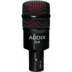 Динамический микрофон Audix D4 Hypercardioid Dynamic Drum / Instrument Microphone