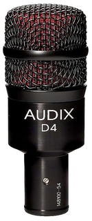 Микрофон Audix D4 Hypercardioid Dynamic Drum / Instrument Microphone