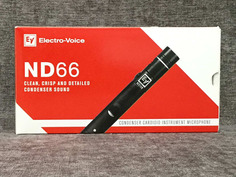 Конденсаторный микрофон Electro-Voice ND66 Small-Diaphraghm Cardioid Condenser Microphone