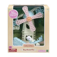 Кукольный домик Calico Critters Baby Windmill Park, игровой набор с фигуркой Calico Critters