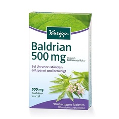 Валериана 500 мг 90 таблеток, Kneipp