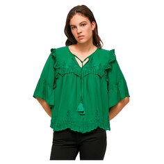 Рубашка с длинным рукавом Pepe Jeans Gisela, зеленый