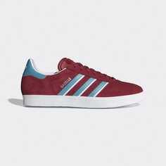 Кроссовки adidas Originals Gazelle Vintage, бордовый/белый/синий