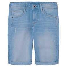 Шорты Pepe Jeans Cashed 1/4 PE6 Denim, синий