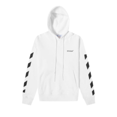 Худи Off-White Drag Helvetica Over &apos;White/Black&apos;, белый