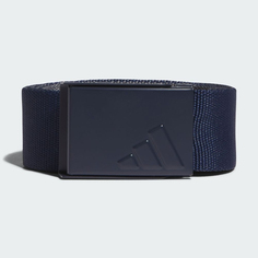 Ремень Adidas Reversible Webbing, темно-синий/серый
