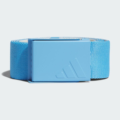 Ремень Adidas Reversible Webbing, голубой/слоновая кость
