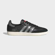 Кроссовки adidas Samaba OG, черный/серебристый/белый