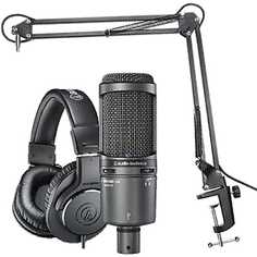Микрофон Audio-Technica AT2020USB+PK Podcast Bundle